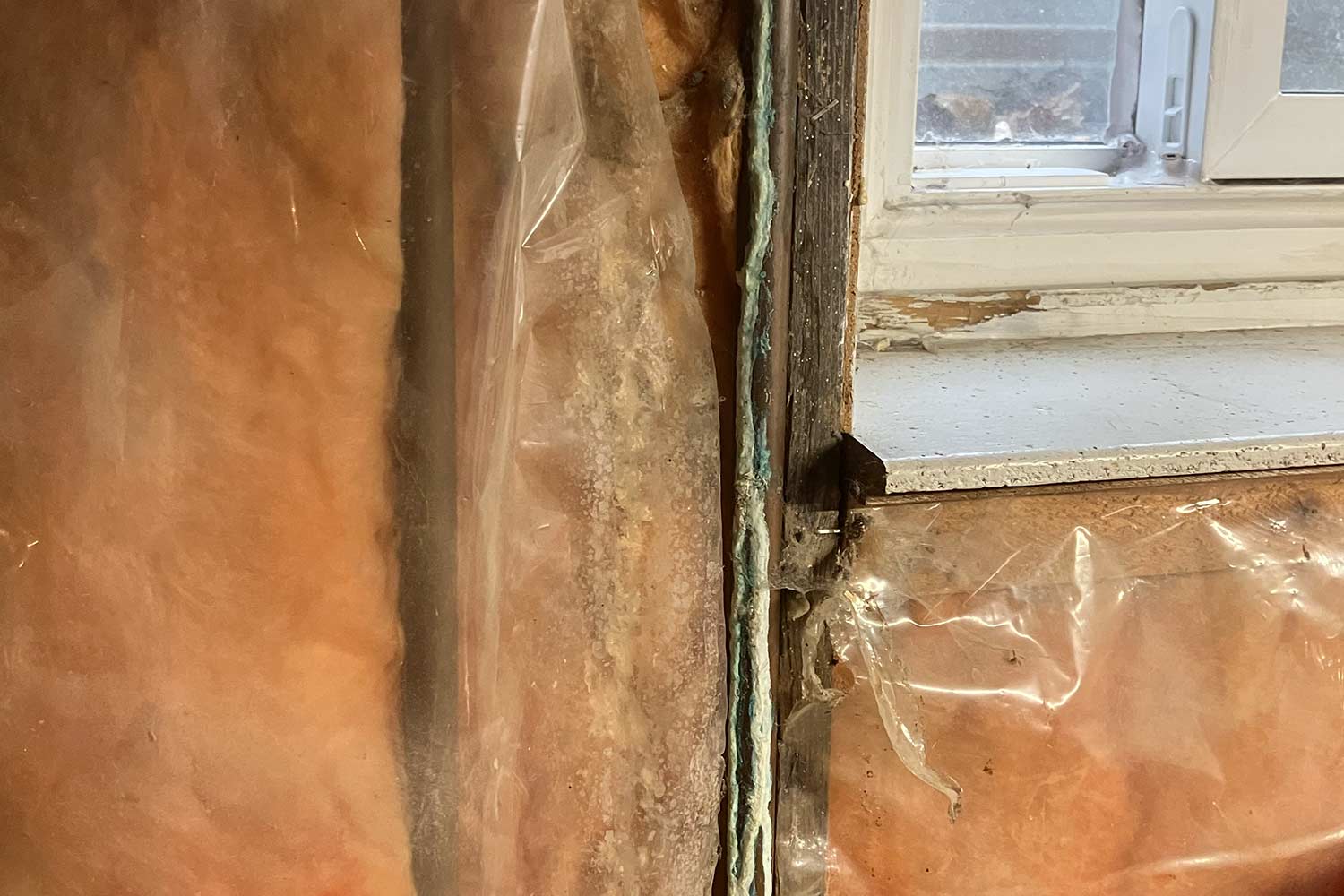 A hidden plumbing leak in a home in London, Ontario
